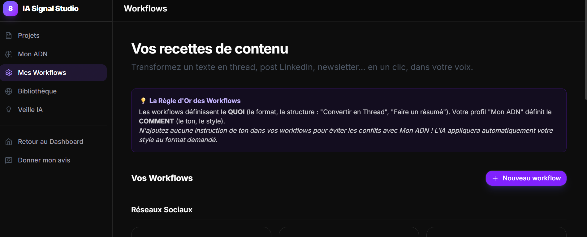 Prompts de Fréquence